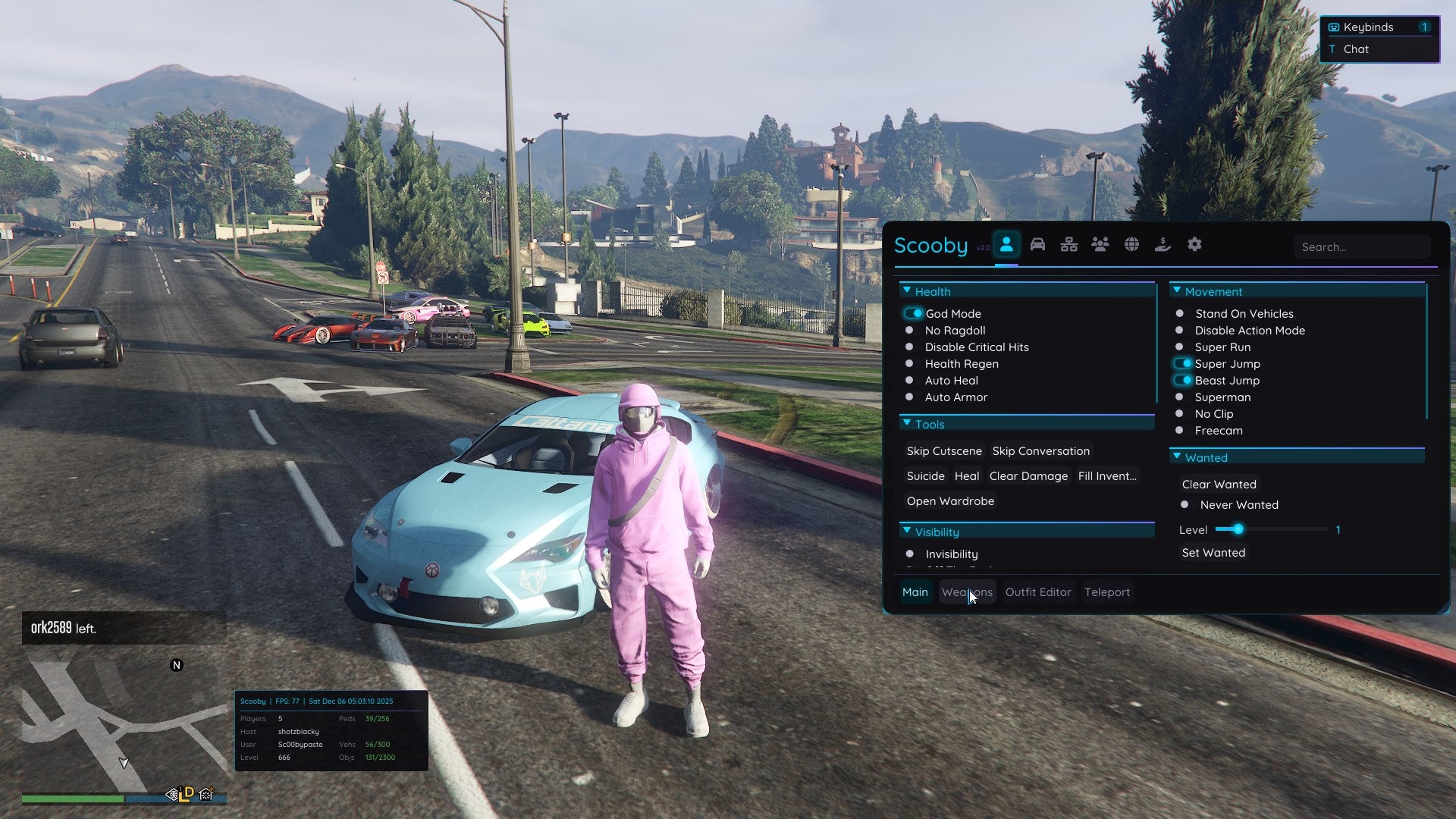 Scooby GTA V (Lifetime)